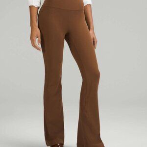 Lululemon Groove Super-High-Rise Flared Pant *Nulu / Roasted Brown / Size 6